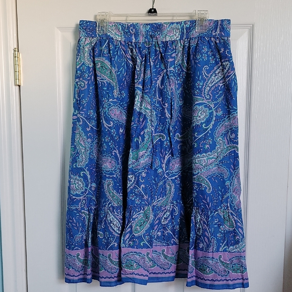New Talbots Cotton Skirt